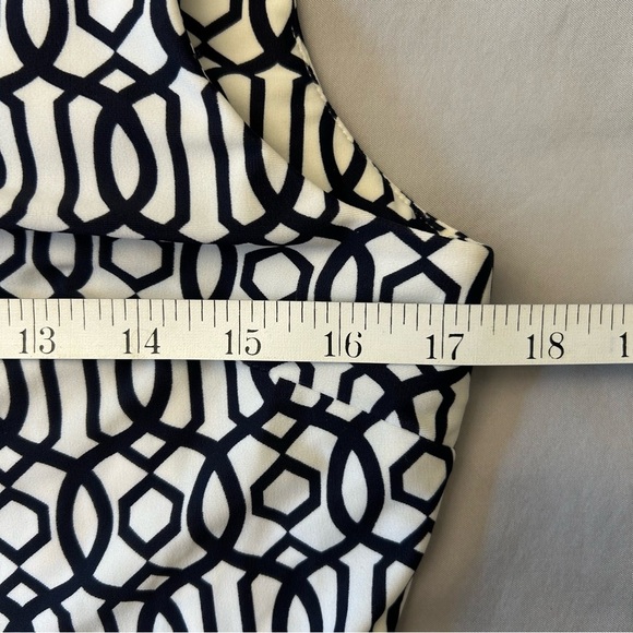 JUDE CONNALLY Mary Pat Dress in Bamboo Navy & White - Picture 15 of 16